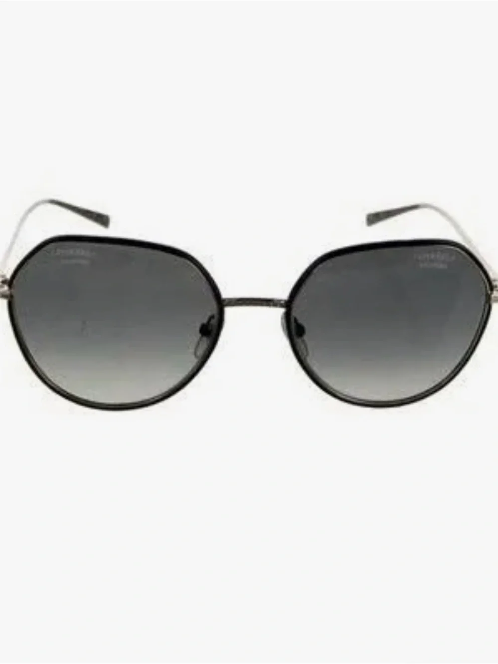 CHANEL - Interlocking CC Logo Oversize Sunglasses in Black/Gold Style #4251-J